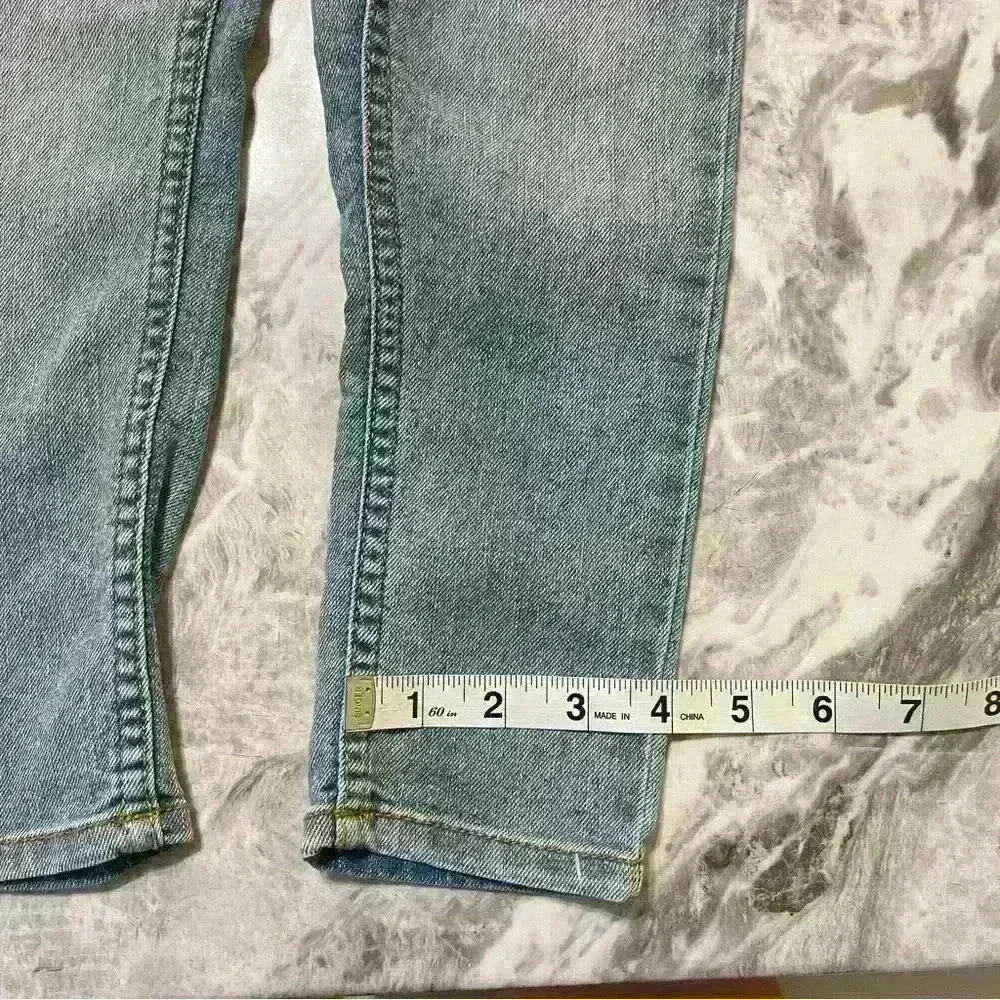 Boys Toddler B'gosh Skinny Jeans Size 4R Light Blue New Outdoor - Picture 4 of 7